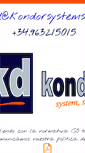 Mobile Screenshot of kondorsystems.com